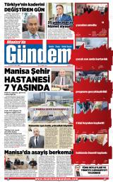 MANİSA'DA GÜNDEM
